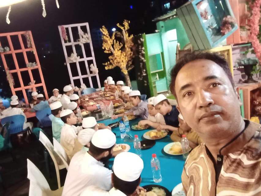 Iftar with orphans