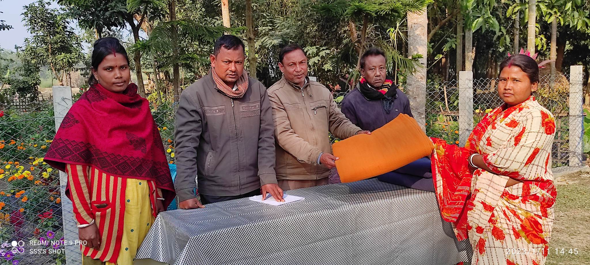 Winter clothes at Nilphamari