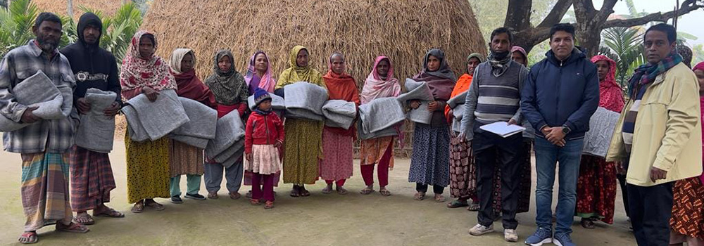 Winter Cloth Distribution at Panchagarh 2024